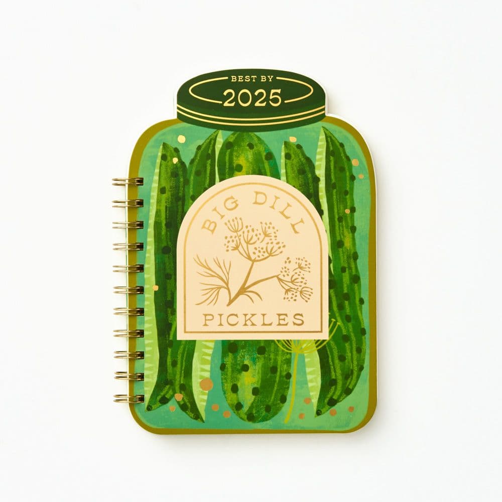 Pickle Jar Die Cut 2025 Planner Main Product Image width=&quot;1000&quot; height=&quot;1000&quot;