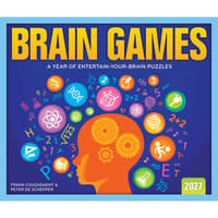 image Brain Games 2027 Desk Calendar Main Product Image