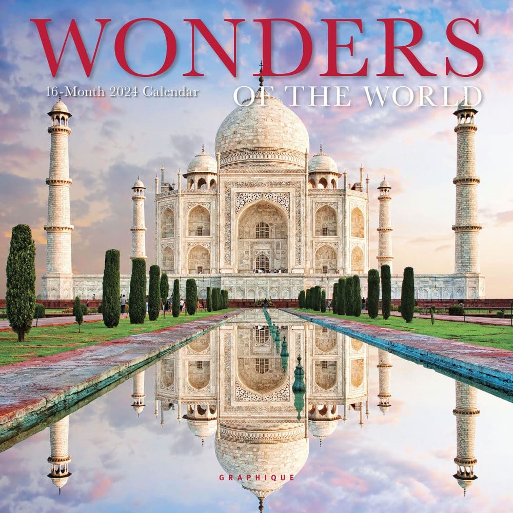 Wonders of the World 2024 Mini Wall Calendar Main Product Image width=&quot;1000&quot; height=&quot;1000&quot;