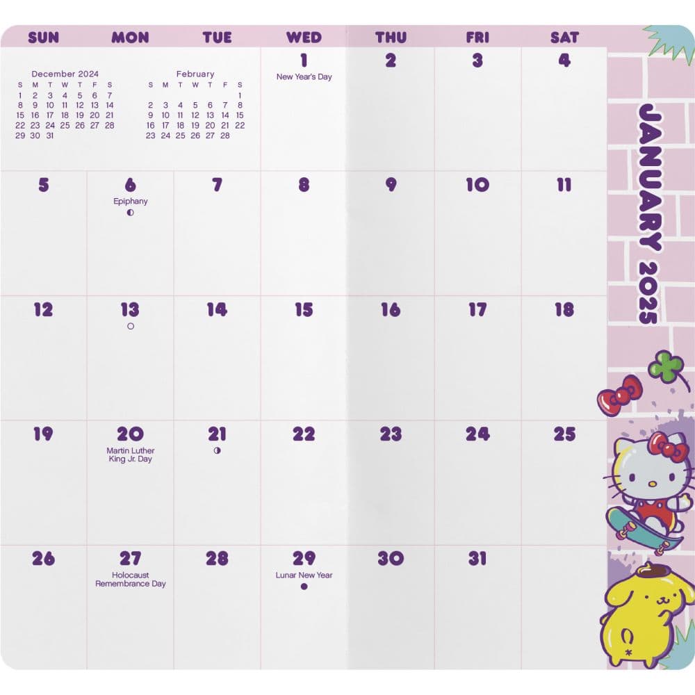 Hello Kitty 2025 Pocket Planner Alt2