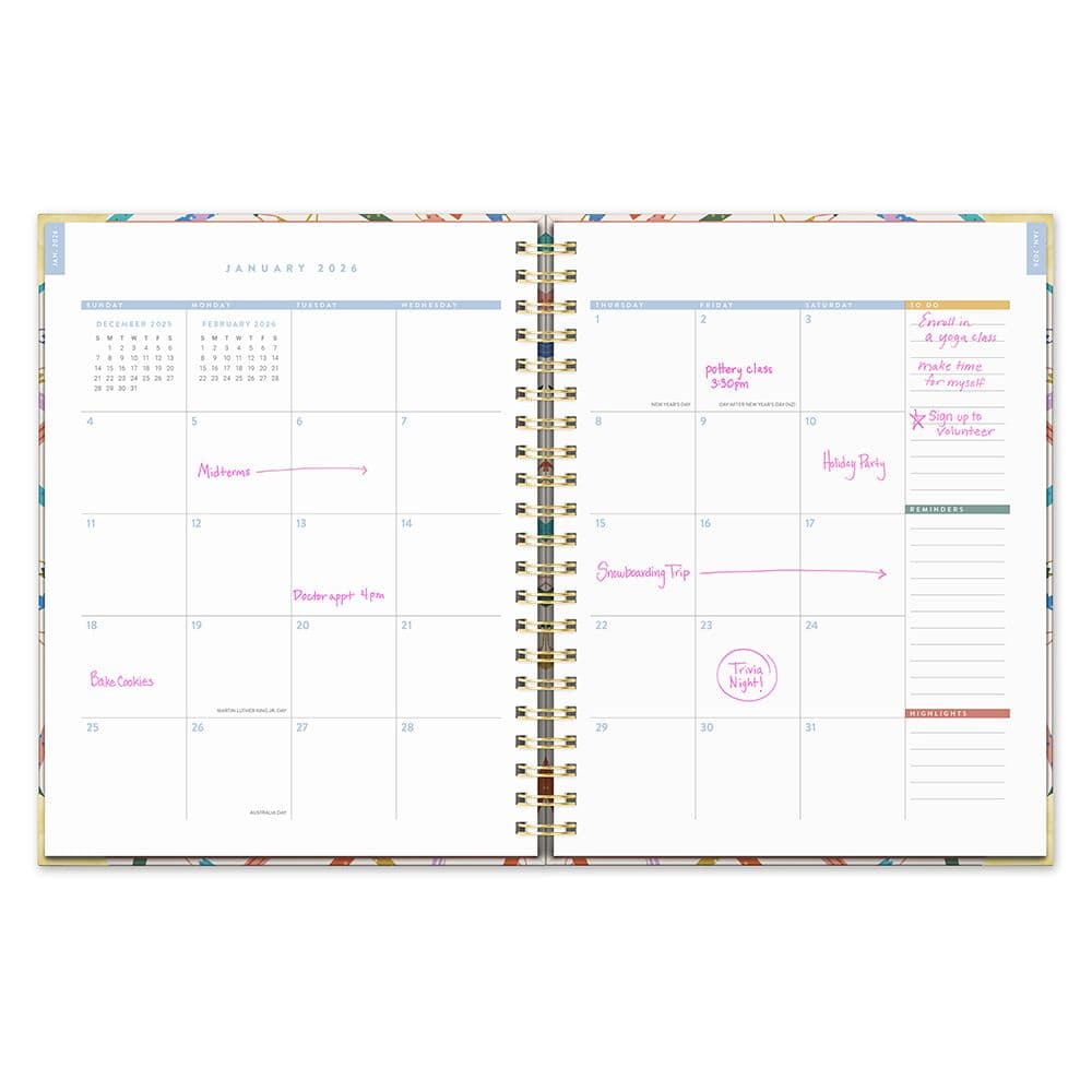 Make Your Mark Spiral 2026 Planner Fourth Alternate Image