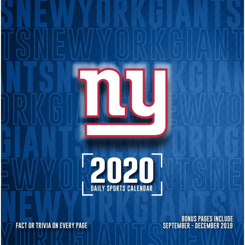 New York Giants 2021 Calendars