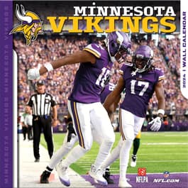 Minnesota Vikings 2024 Wall Calendar