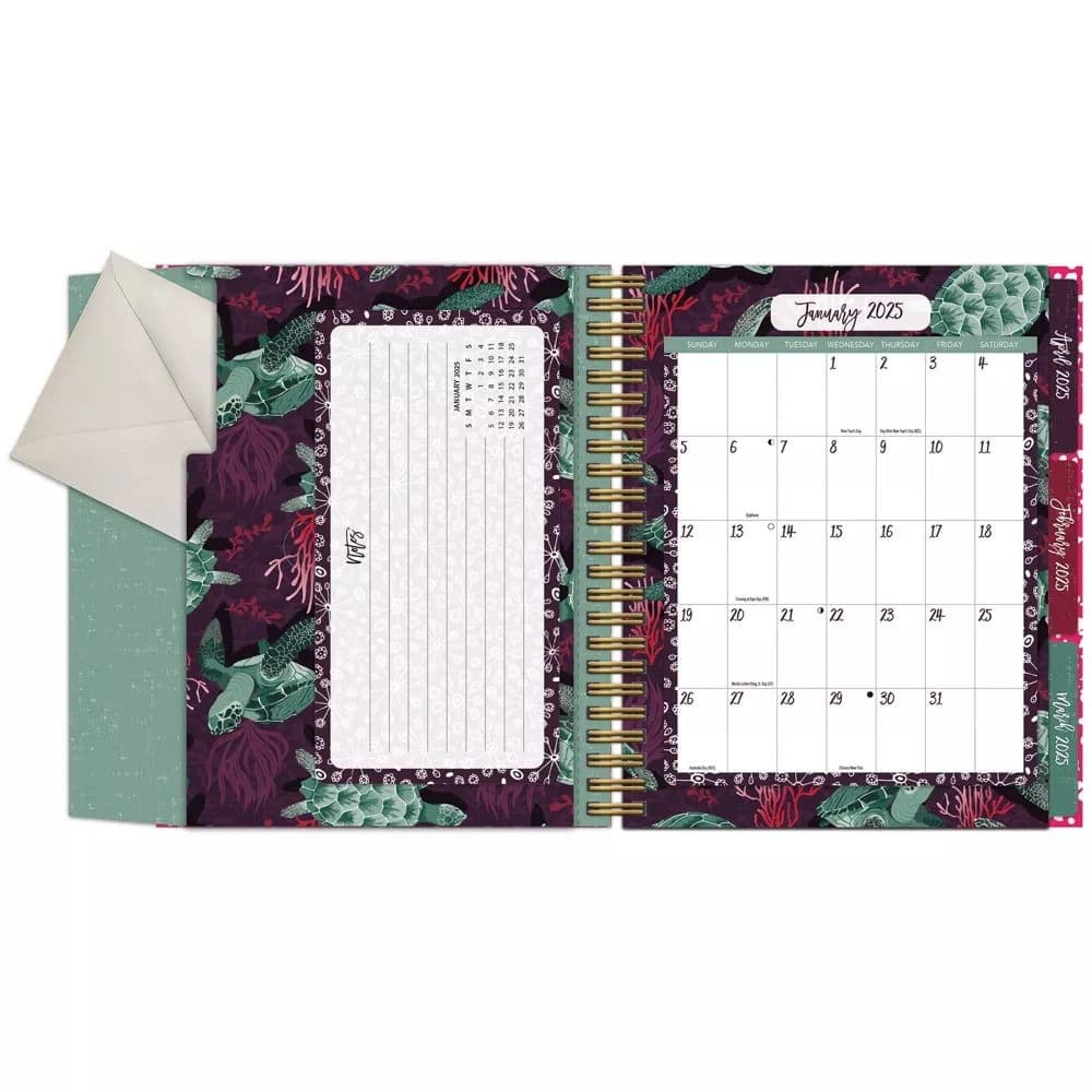 Flora and Fauna by Heather Dutton 2025 File It Planner Fourth Alternate Image