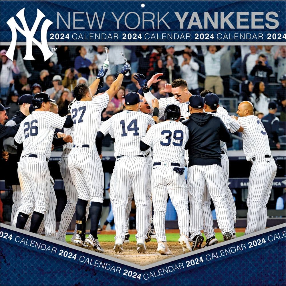 MLB New York Yankees 2024 Wall Calendar