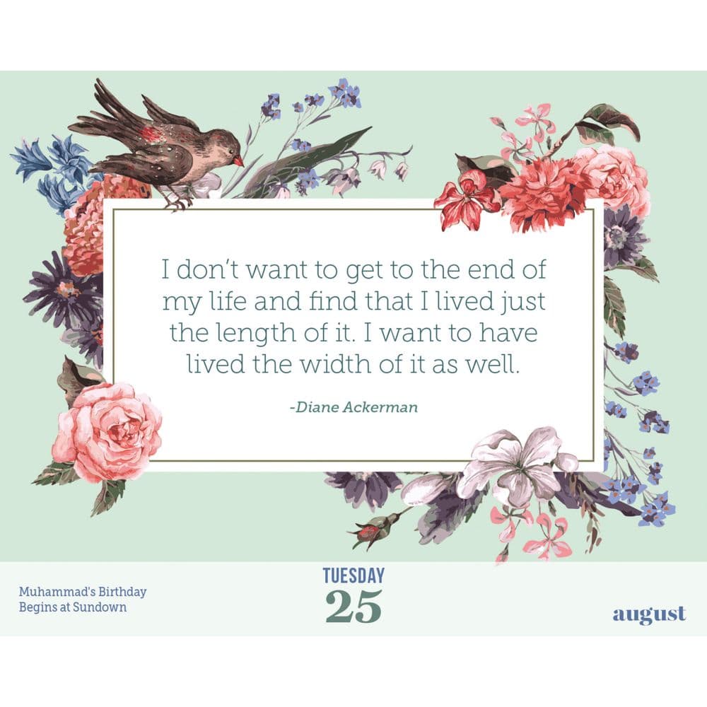 Daily Inspiration 2026 Desk Calendar Fourth Alternate Image