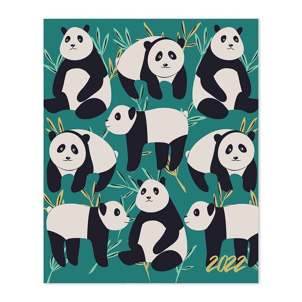 Panda 2022 Medium Monthly Planner