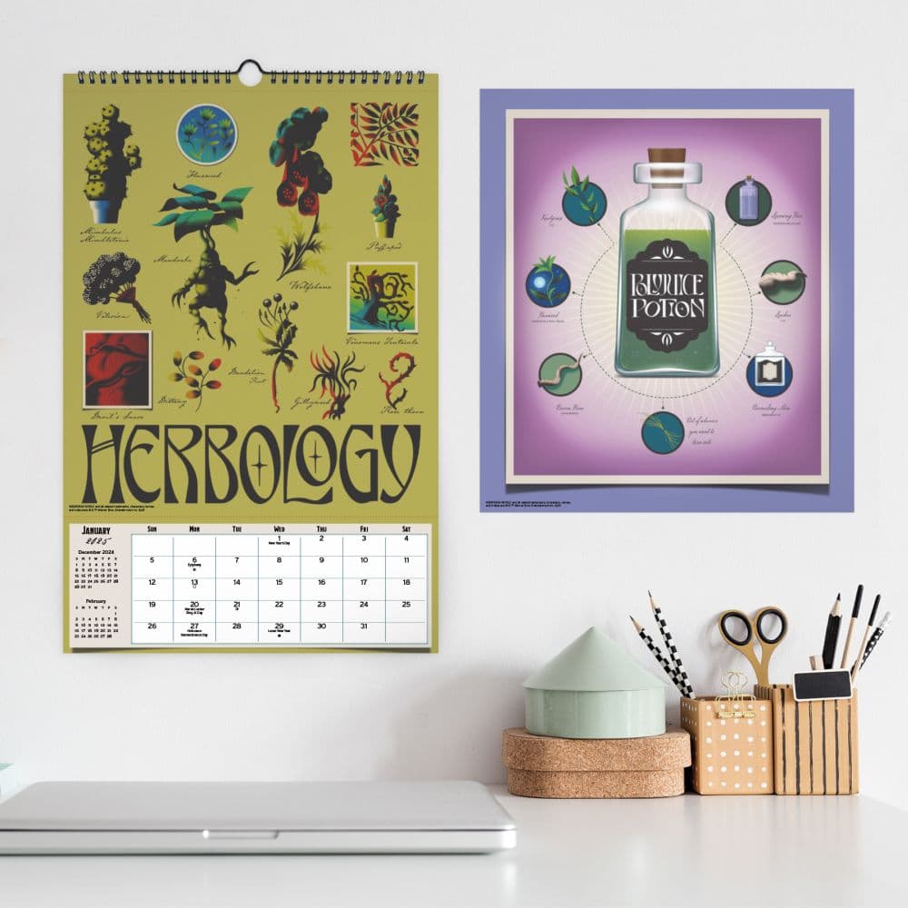 Harry Potter 2025 Poster Wall Calendar Alt4