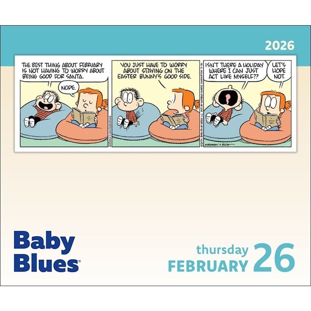 Baby Blues 2026 Desk Calendar Second Alternate Image