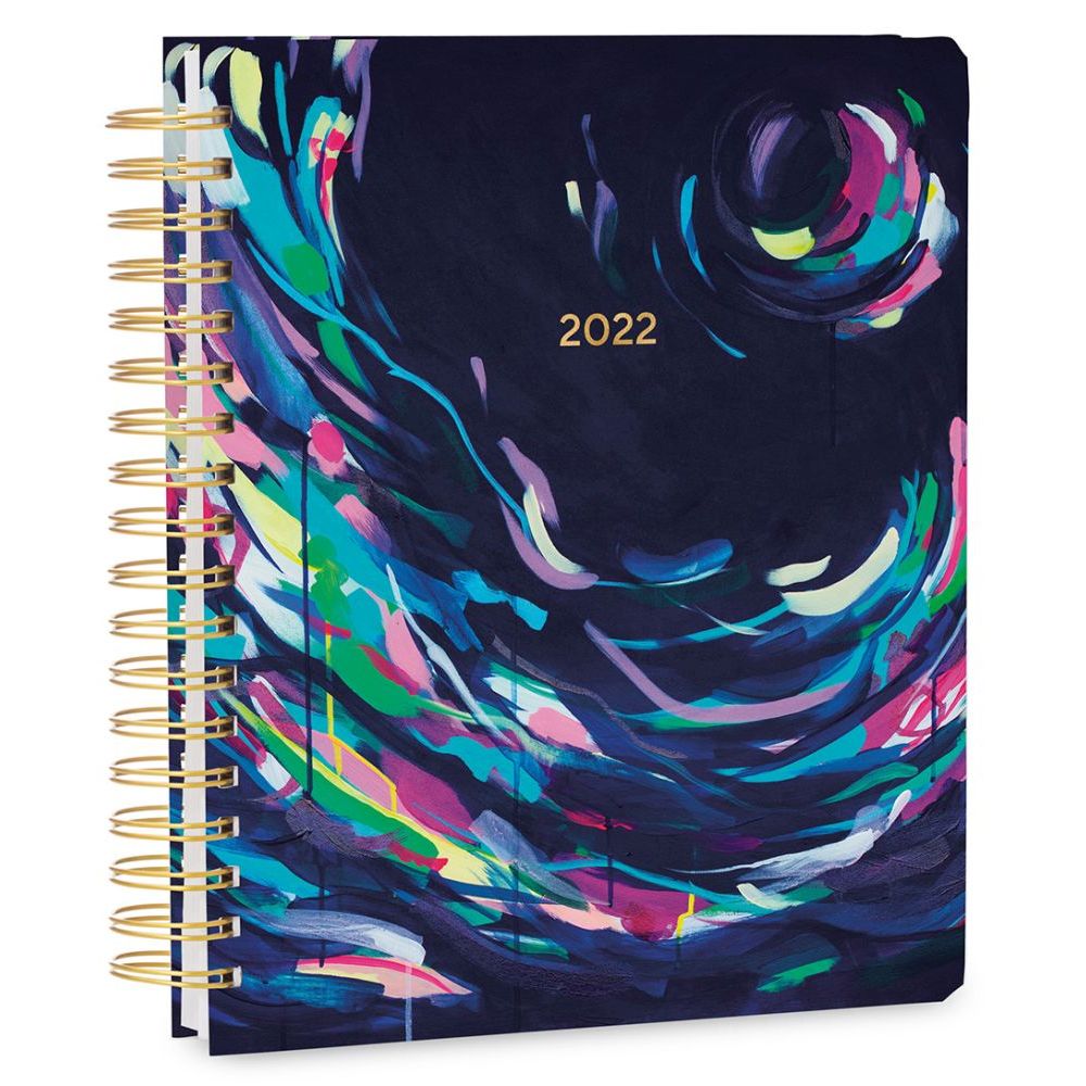 Fresh Colorful Deluxe Hard Cover High Note 2022 Planner