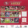 image NFL San Francisco 49ers 2027 Wall Calendar First Alternate Image