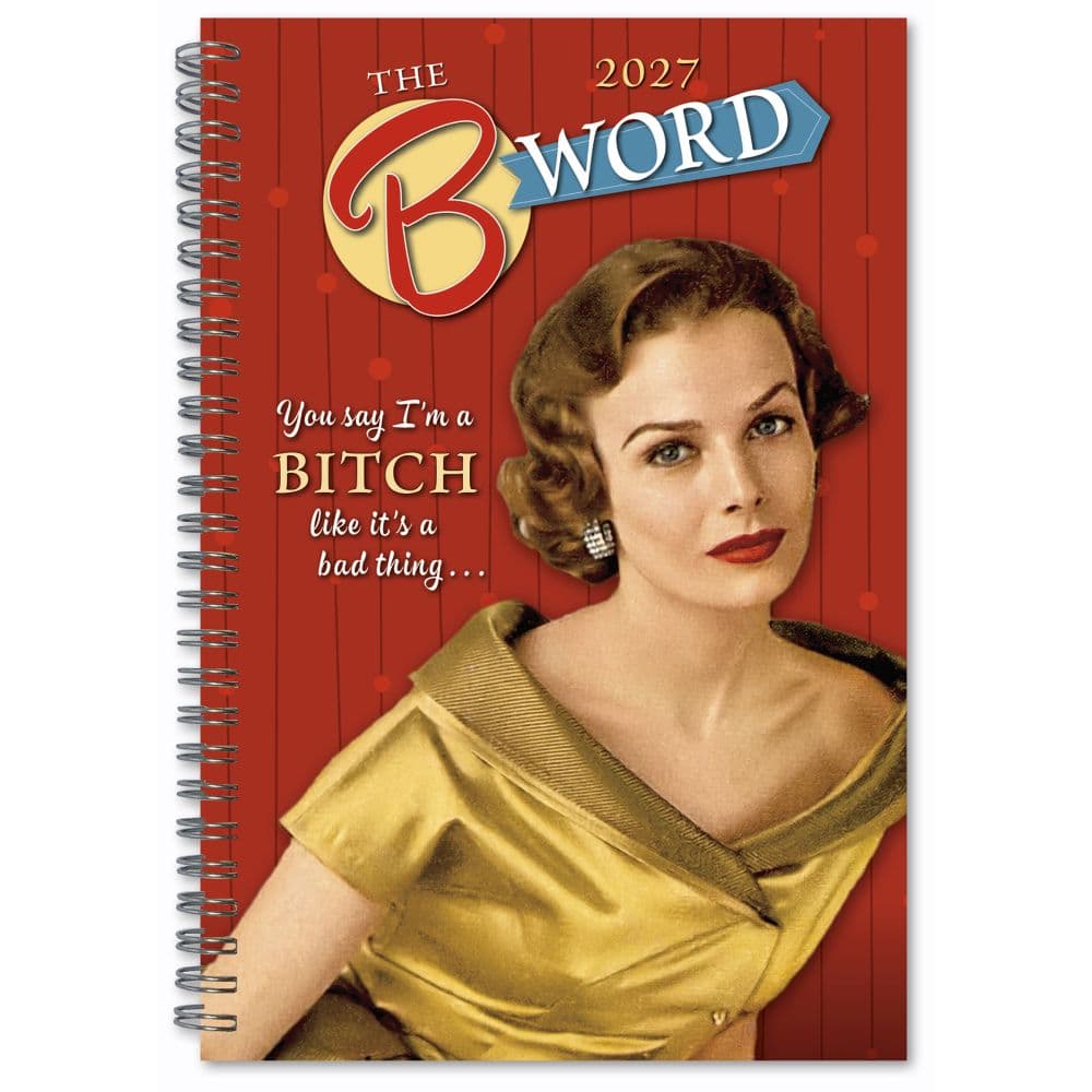 B Word Classic 2027 Engagement Planner Main Product Image