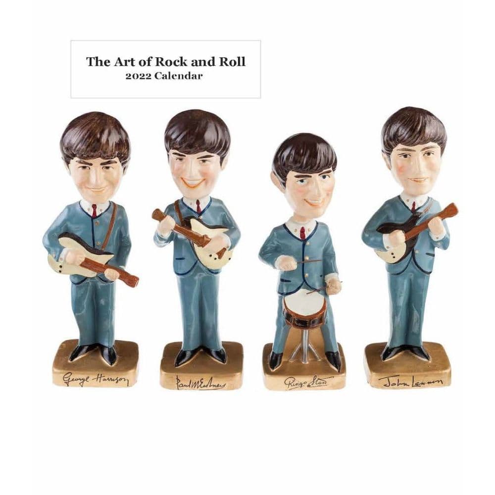 Art of Rock and Roll 2022 Desk Calendar