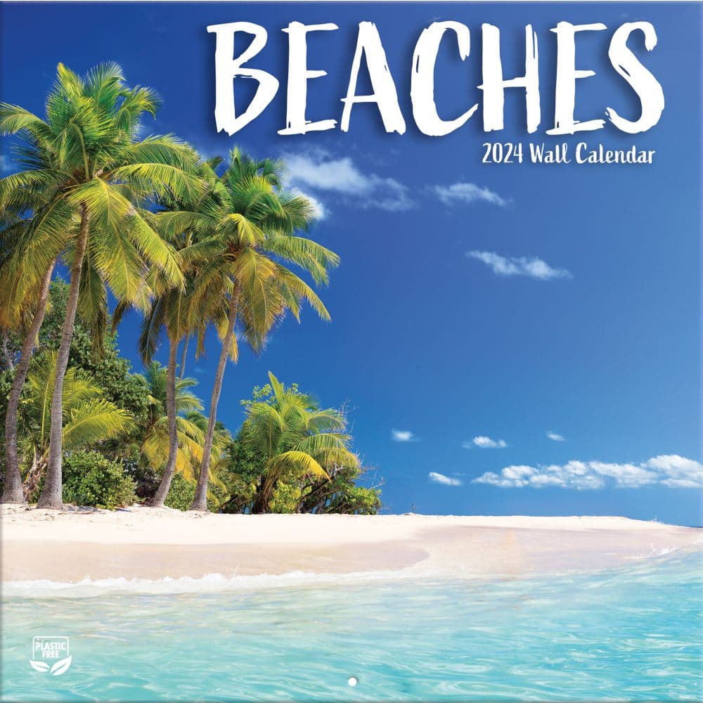 Beaches 2024 Wall Calendar Main Product Image width=&quot;1000&quot; height=&quot;1000&quot;