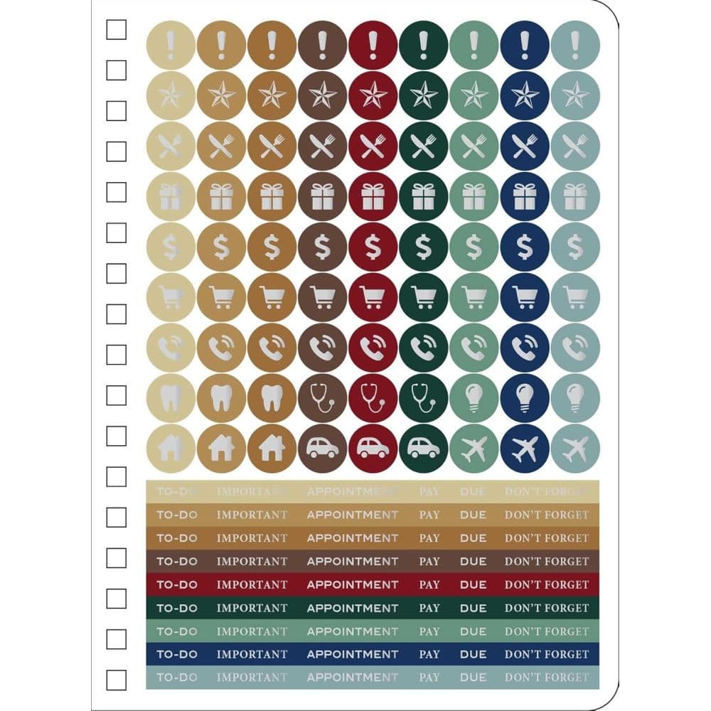Dune 2026 Weekly Planner Ninth Alternate Image