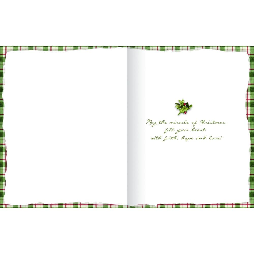 Heaven and Nature Sing Frosty Evening Christmas Cards First Alternate Image