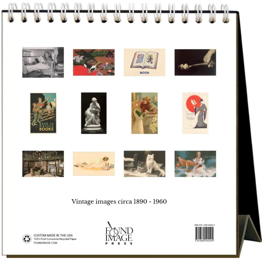 Book Well Read 2026 Easel Desk Calendar First Alternate Image