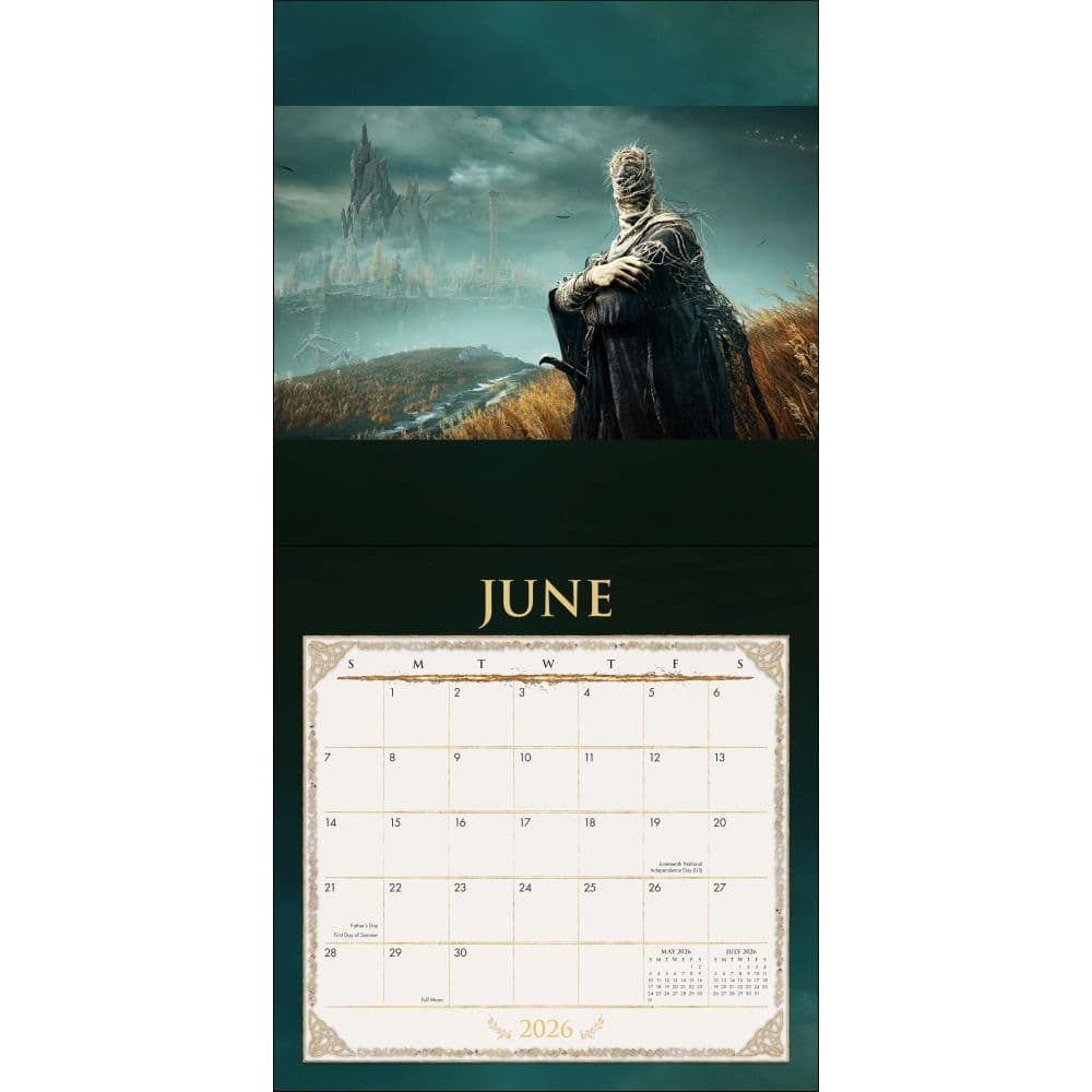 Elden Ring 2026 Wall Calendar 
Third Alternate Image