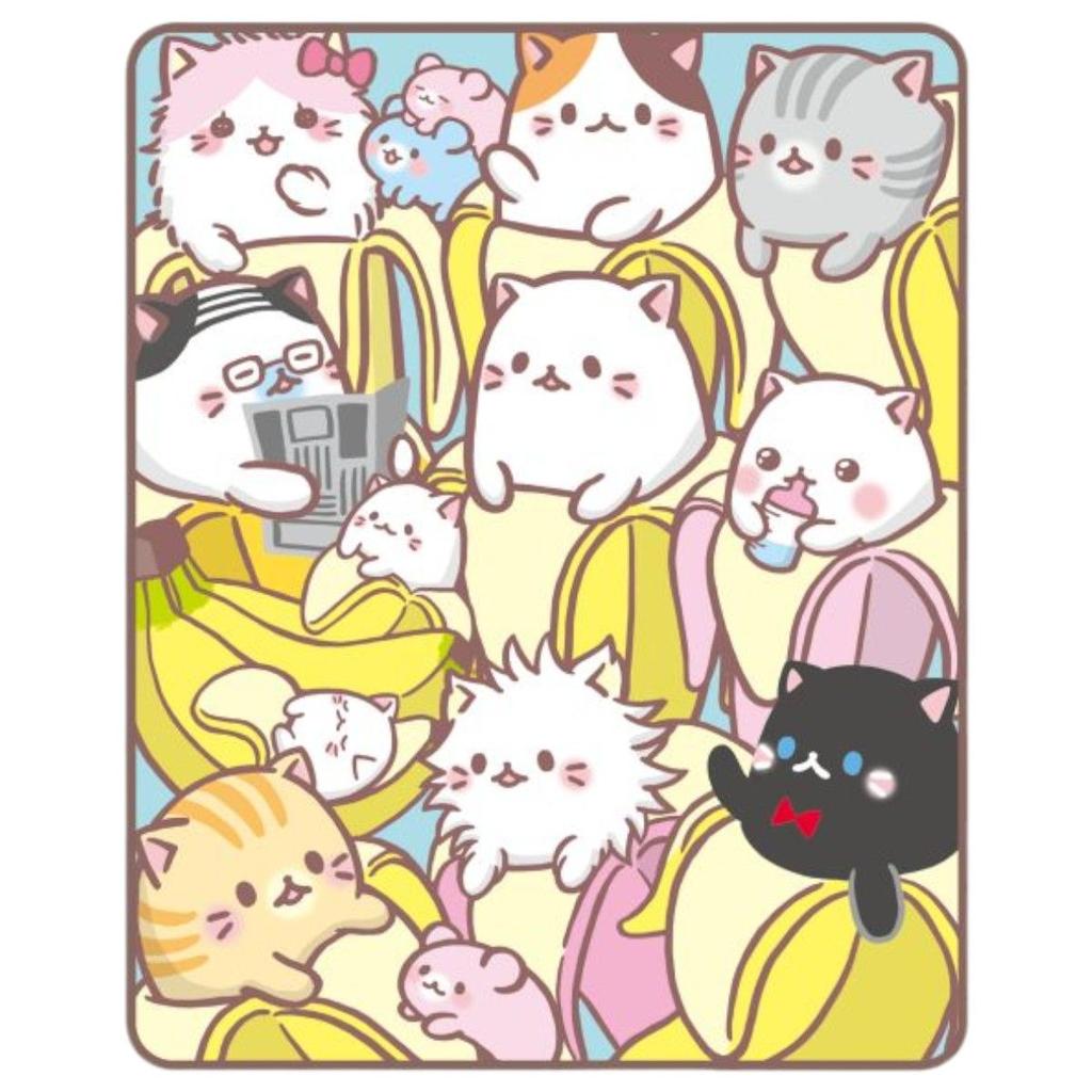 Bananya Family Blanket