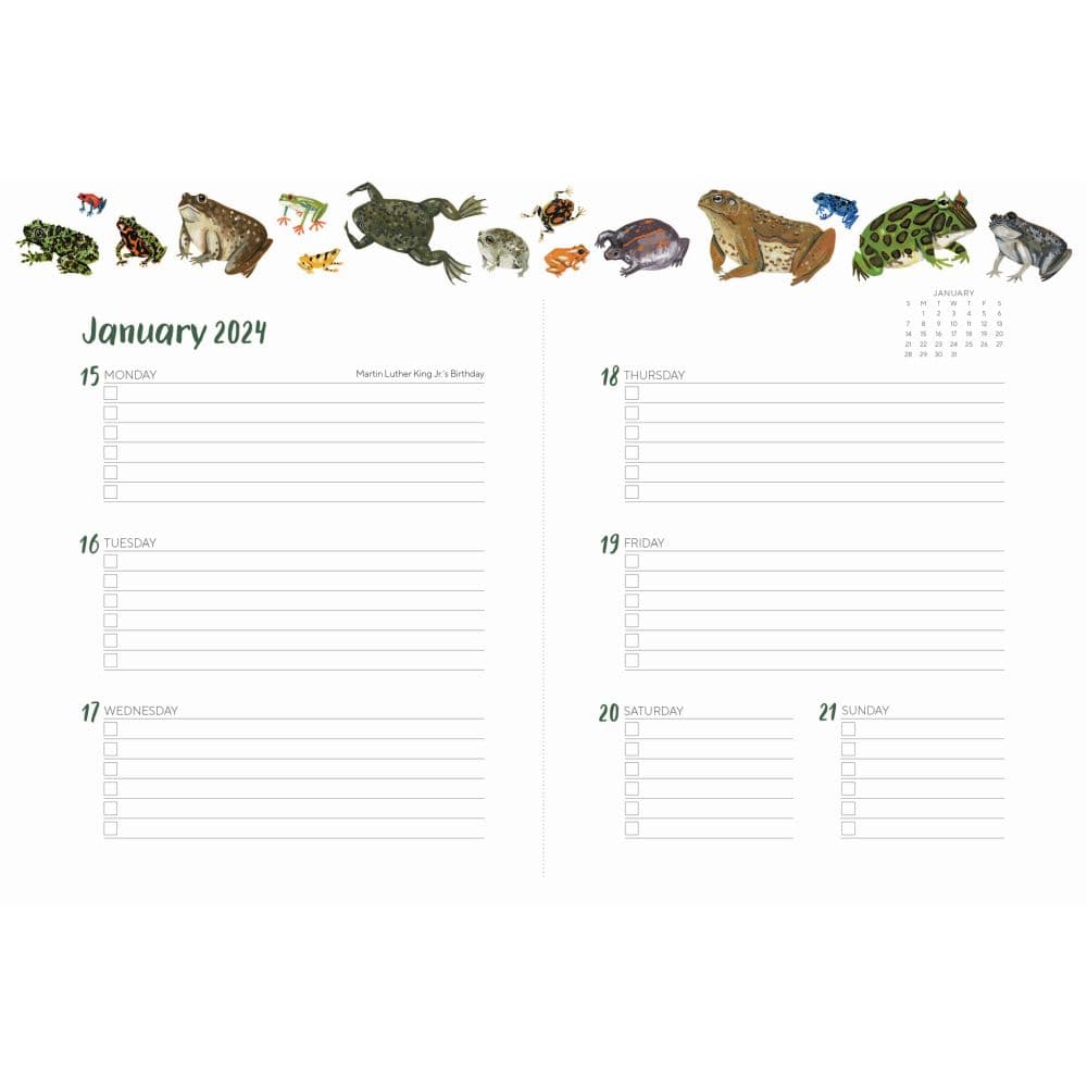 Orders of the Animals Weekly SC 2024 Planner Second Alternate Image width=&quot;1000&quot; height=&quot;1000&quot;