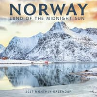 image Norway Land of Midnight Sun 2027 Wall Calendar Main Product Image
