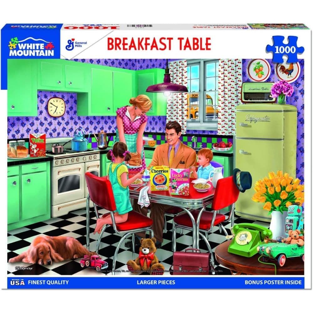 Breakfast Table 1000 Piece Puzzle Main Product Image