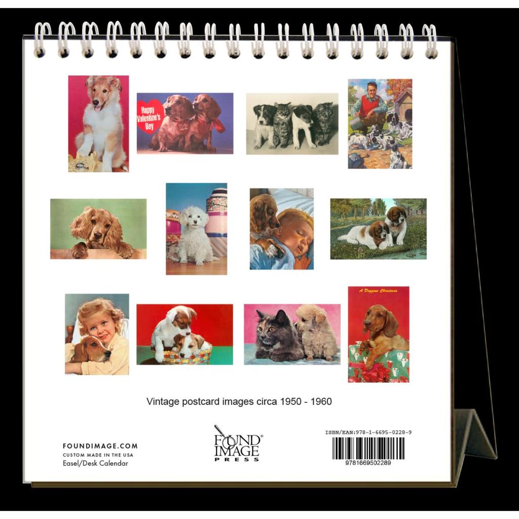 Puppy Love 2024 Easel Desk Calendar First Alternate Image width=&quot;1000&quot; height=&quot;1000&quot;
