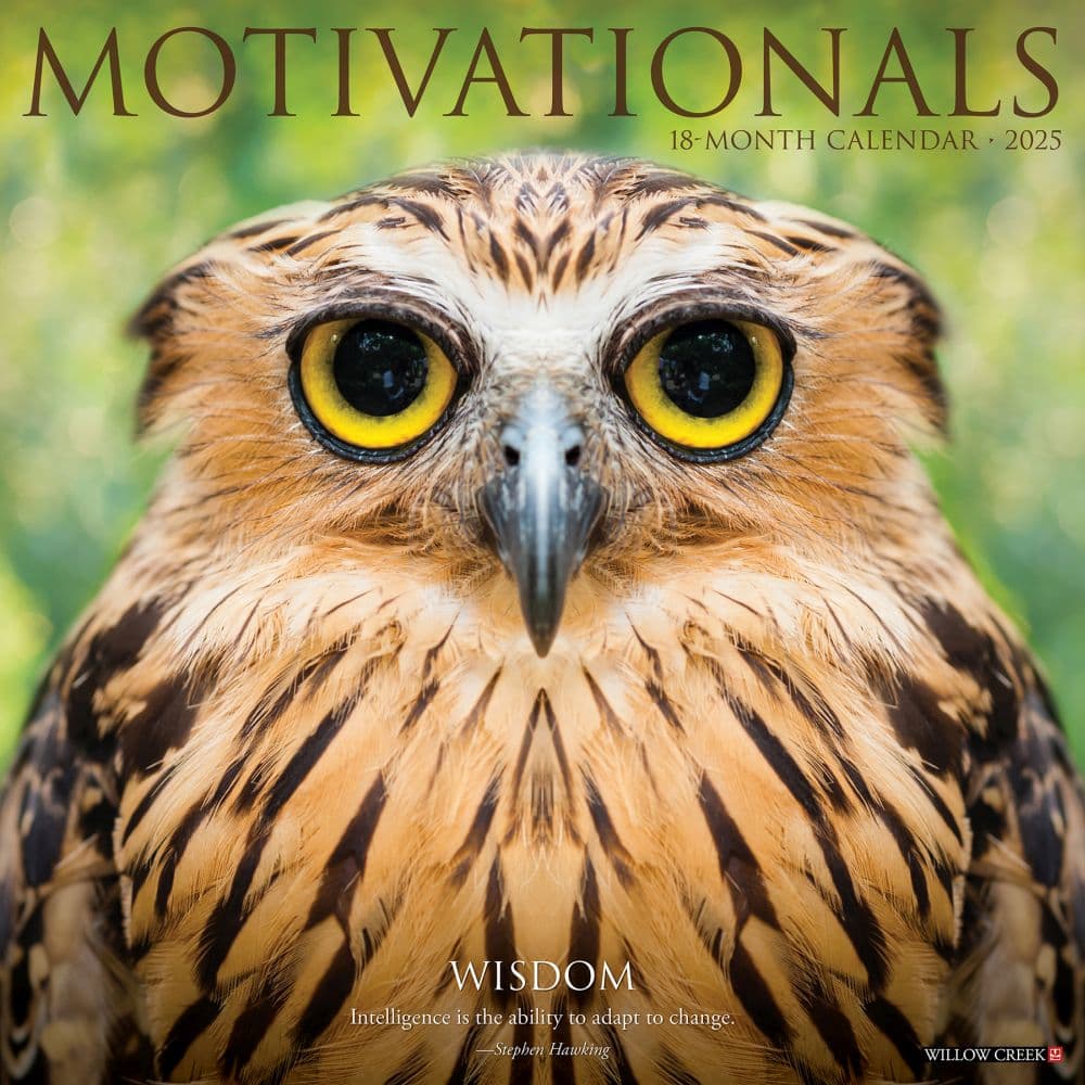 image Motivationals 2025 Wall Calendar Main Image