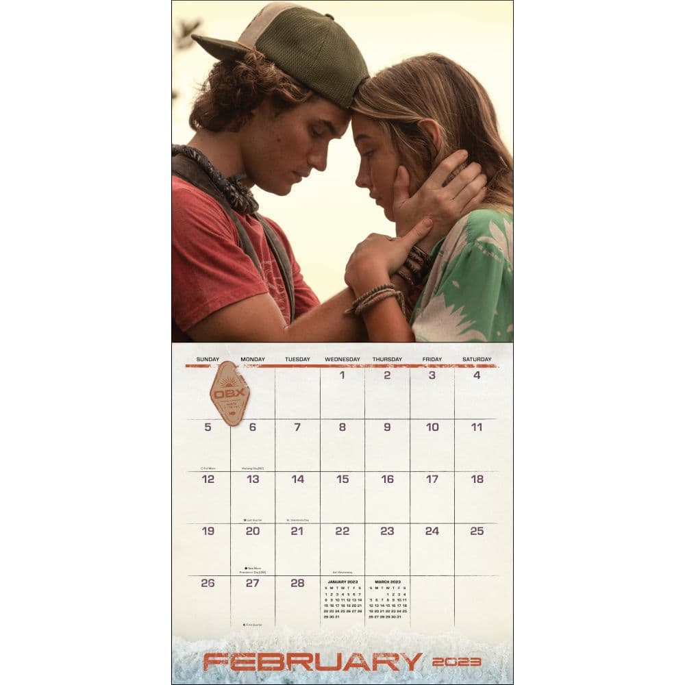 Outer Banks 16-Month September 2022-December 2023 Wall Calendar