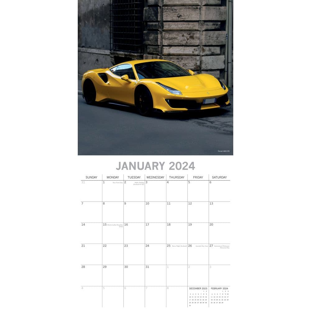 Ferrari 2024 Wall Calendar Second Alternate Image width=&quot;1000&quot; height=&quot;1000&quot;