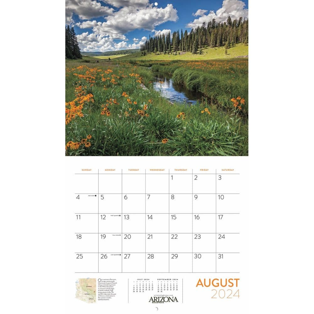 Arizona Highways 2024 Wall Calendar - Calendars.com