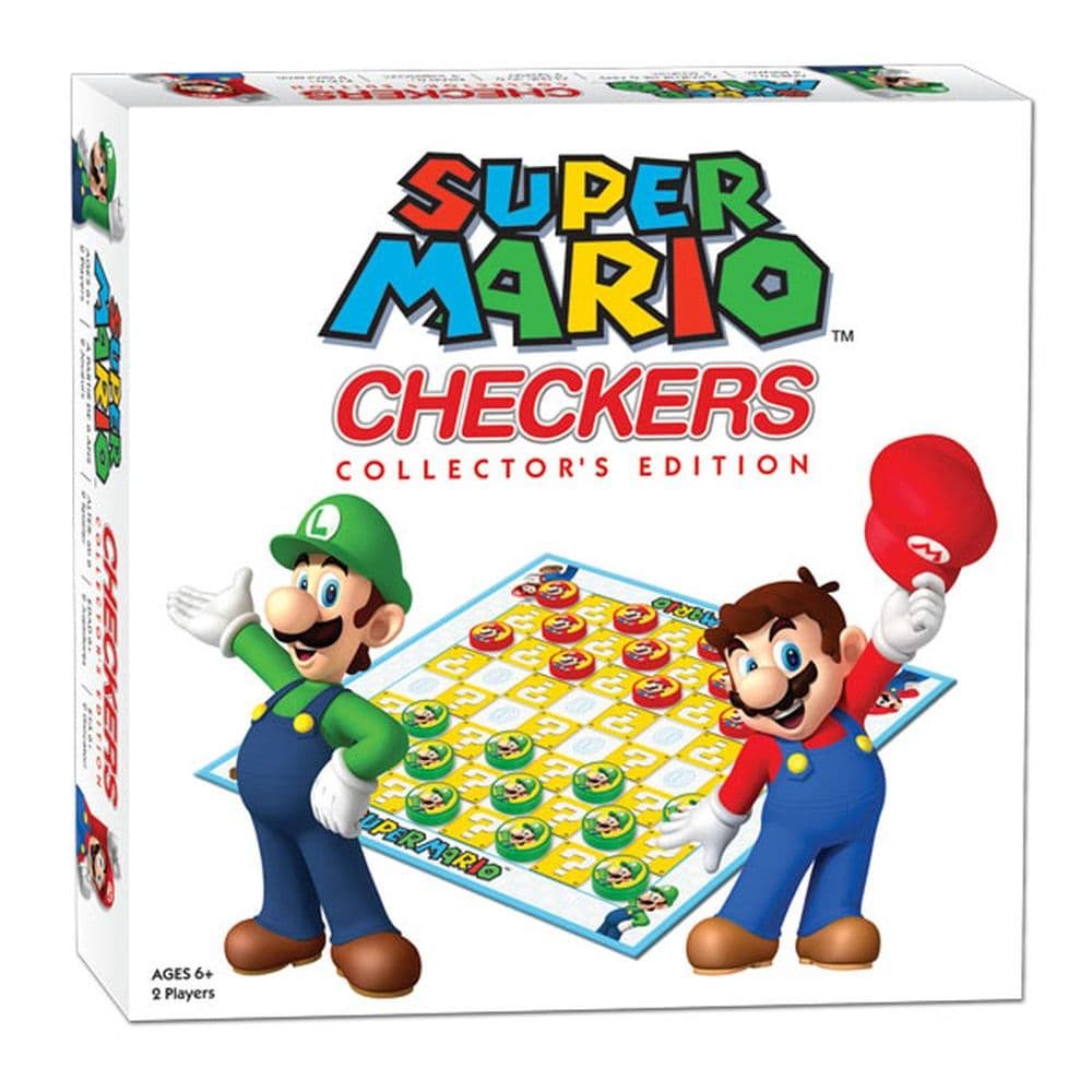 Super Mario Checkers Main Image