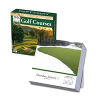 image Golf Courses 2026 Desk Calendar_Main Image