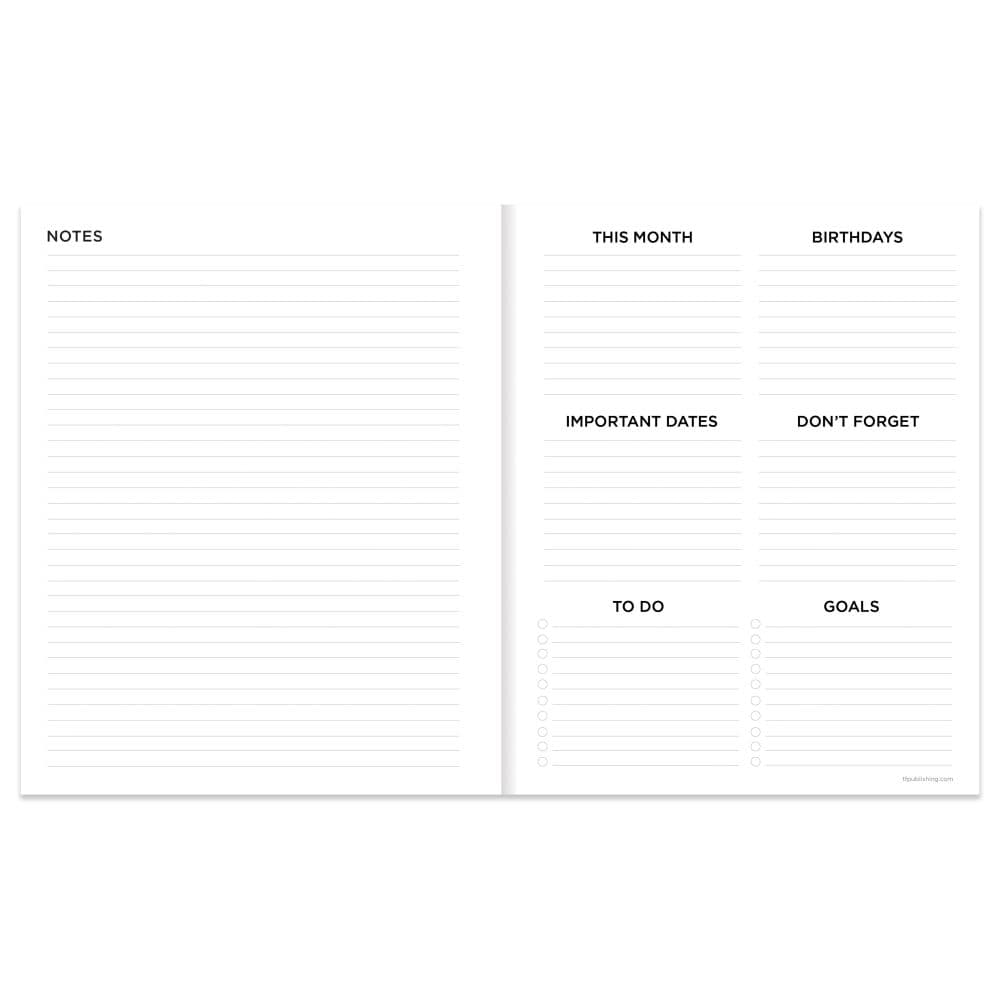 Sherbet Shades Med Monthly 2025 Planner