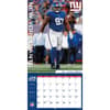 image New York Giants 2025 Mini Wall Calendar Second Alternate Image