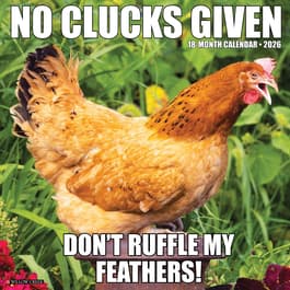 image No Clucks Given 2026 Wall Calendar Main Image