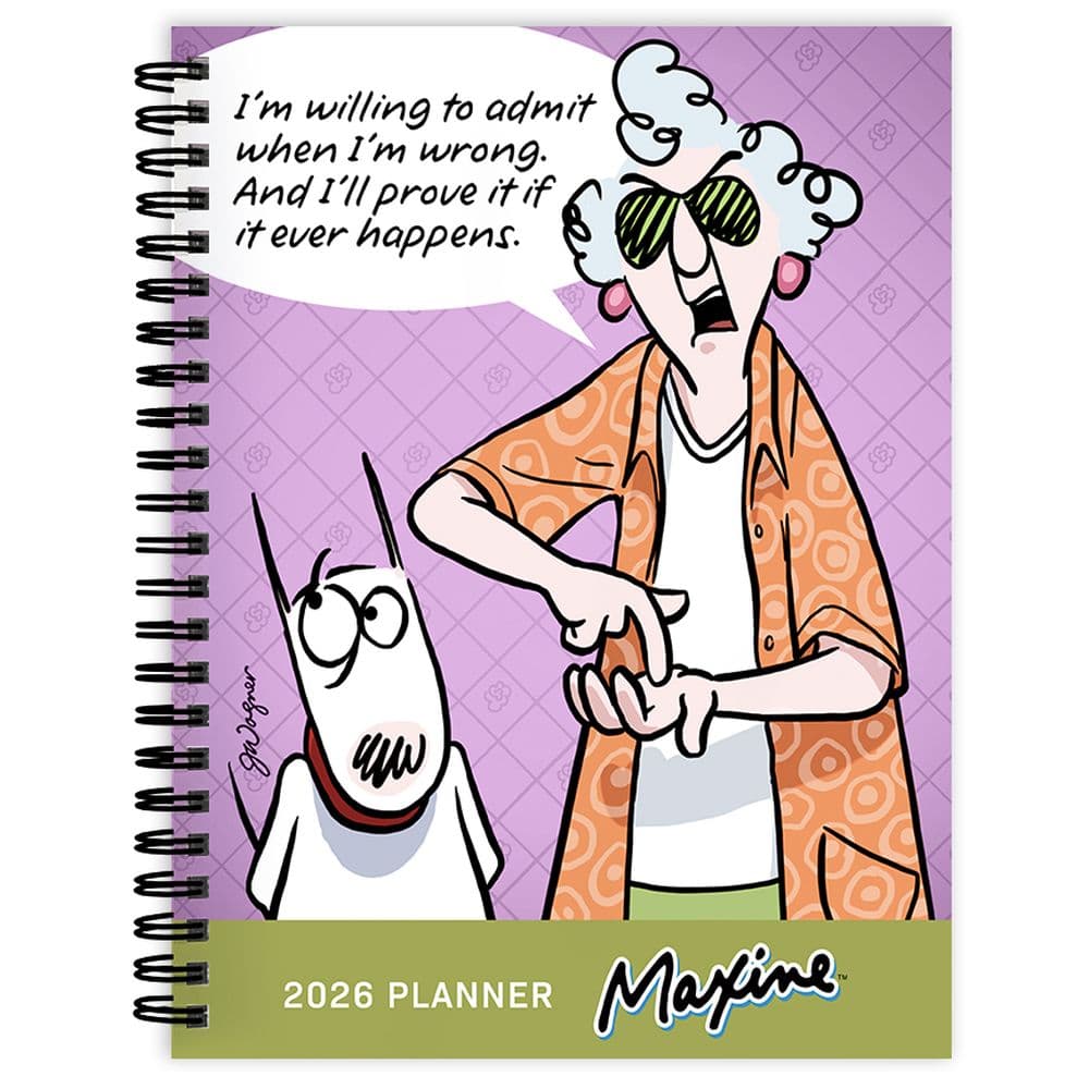 Maxine Medium 2026 Planner Main Image