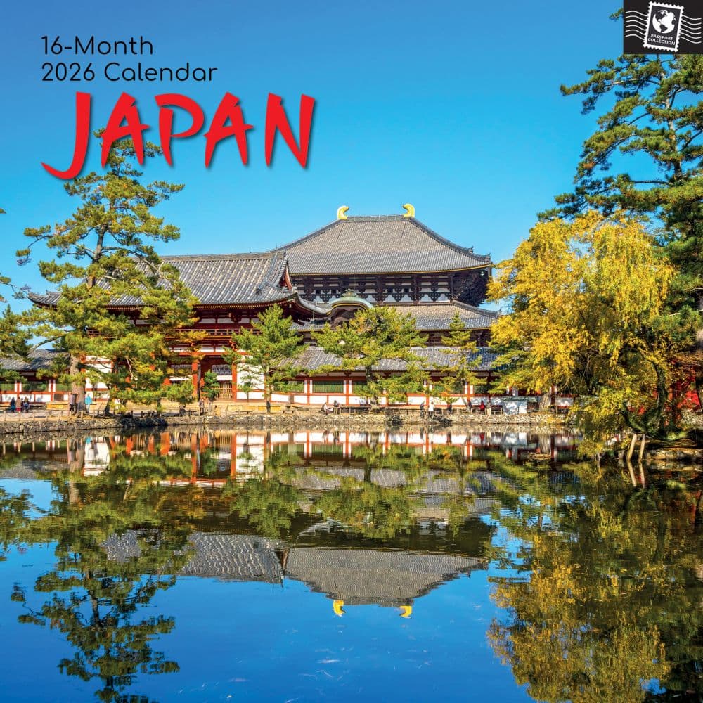 Japan 2026 Wall Calendar Main Image