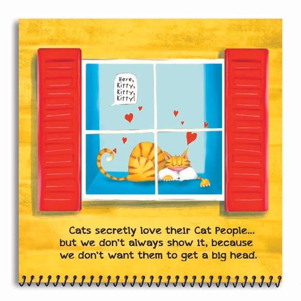 The Truth About Cat People 2026 Mini Wall Calendar Second Alternate Image
