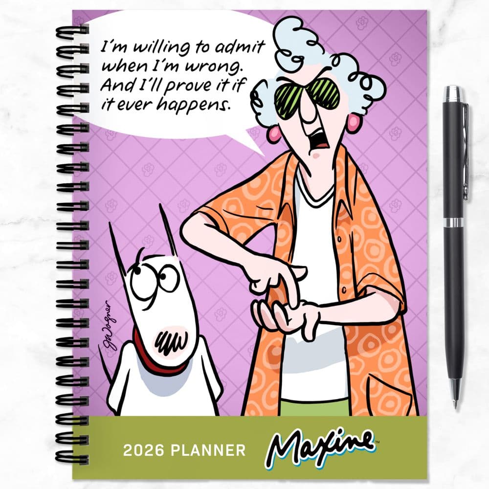 Maxine Medium 2026 Planner Sixth Alternate Image