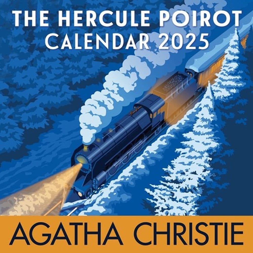 Poirot 2025 Wall Calendar