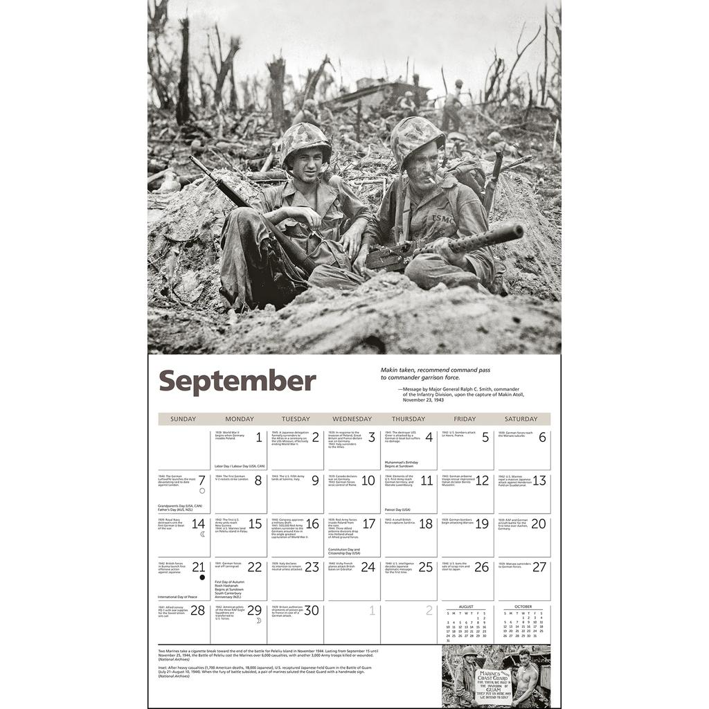 World War II Deluxe 2025 Wall Calendar Second Alternate Image width=&quot;1000&quot; height=&quot;1000&quot;