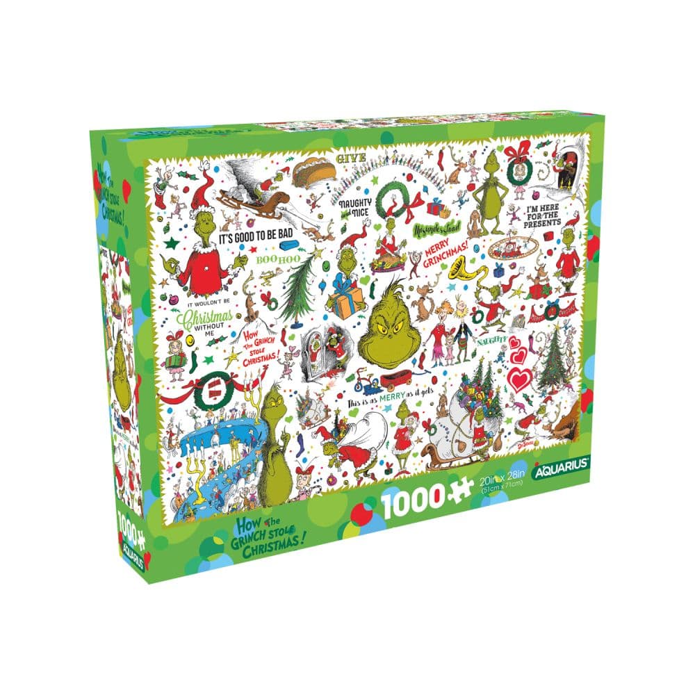 Grinch Stole Christmas 1000 Piece Puzzle Second Alternate Image