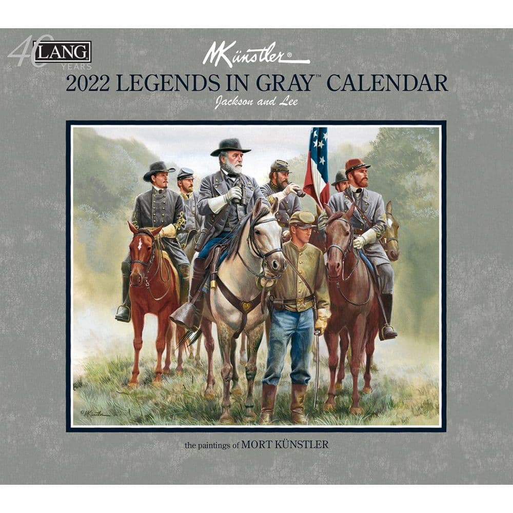 Legends In Gray 2022 Wall Calendar