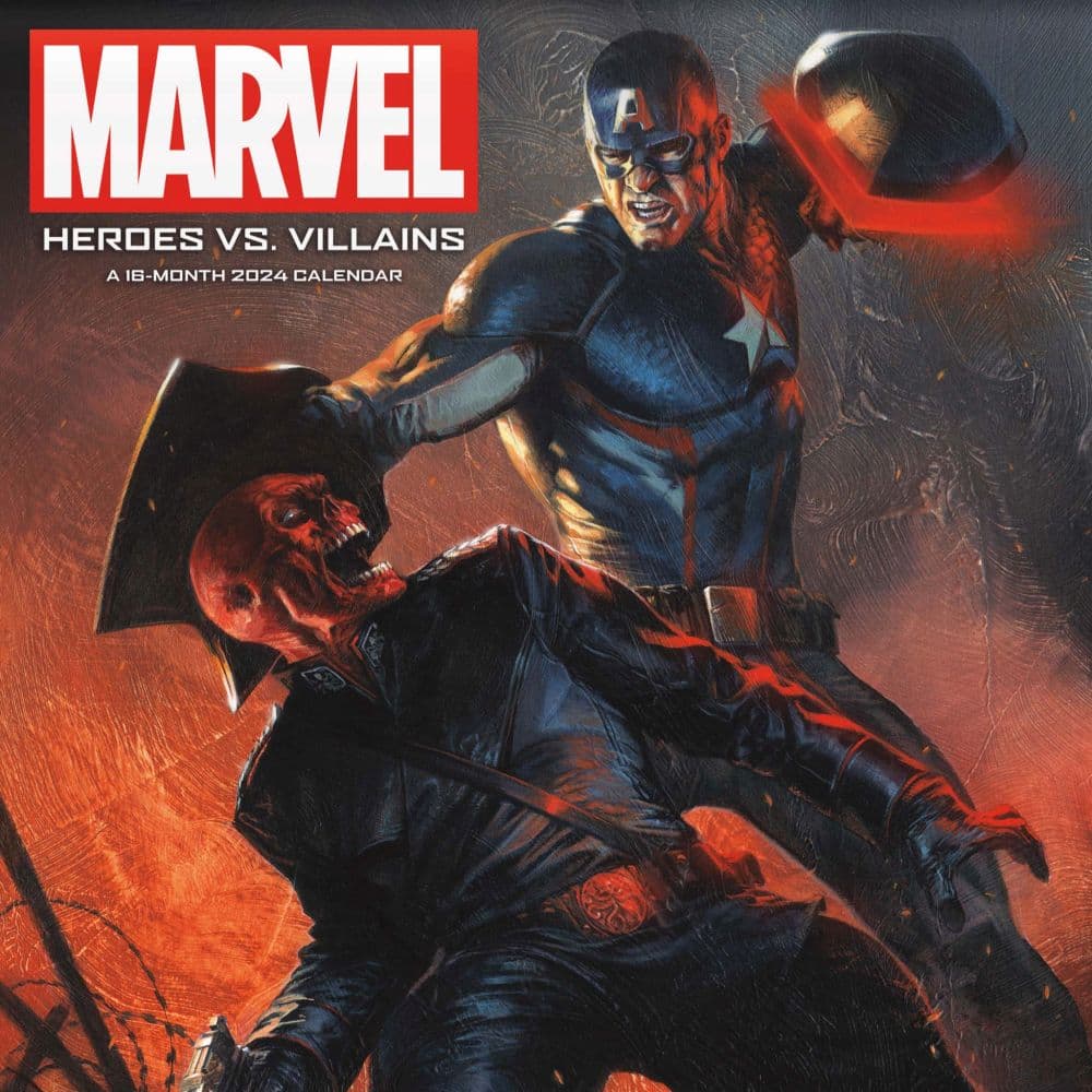 Marvel Heroes vs Villains 2024 Wall Calendar - Calendars.com Marvel Heroes vs Villains 2024 Wall Calendar - Calendars.com