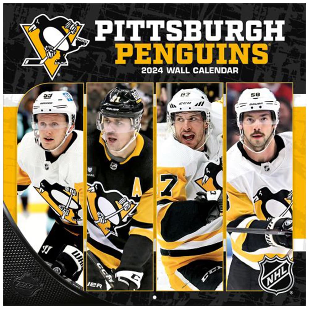 Pittsburgh Penguins 2024 Mini Wall Calendar Main Product Image width=&quot;1000&quot; height=&quot;1000&quot;