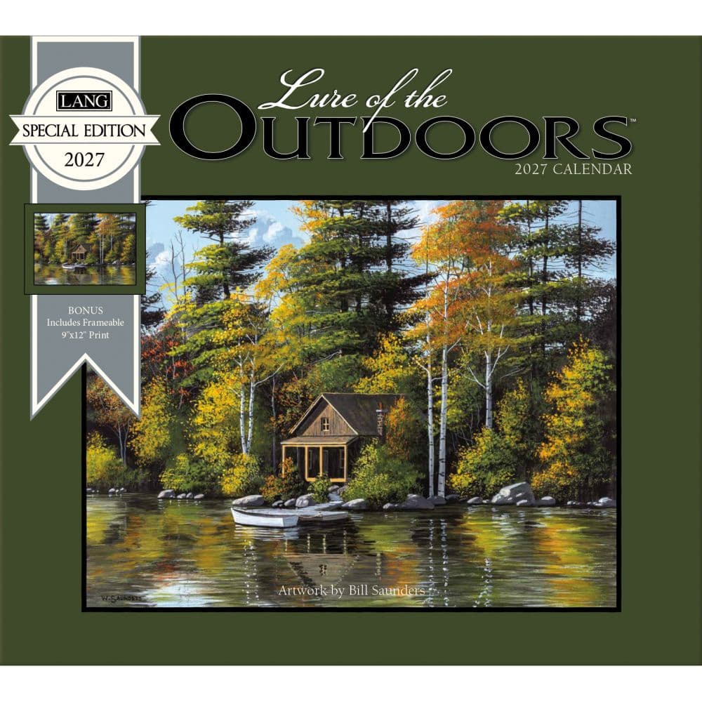 image Lure of the Outdoors Special Edition 2027 Wall Calendar Main Product Image