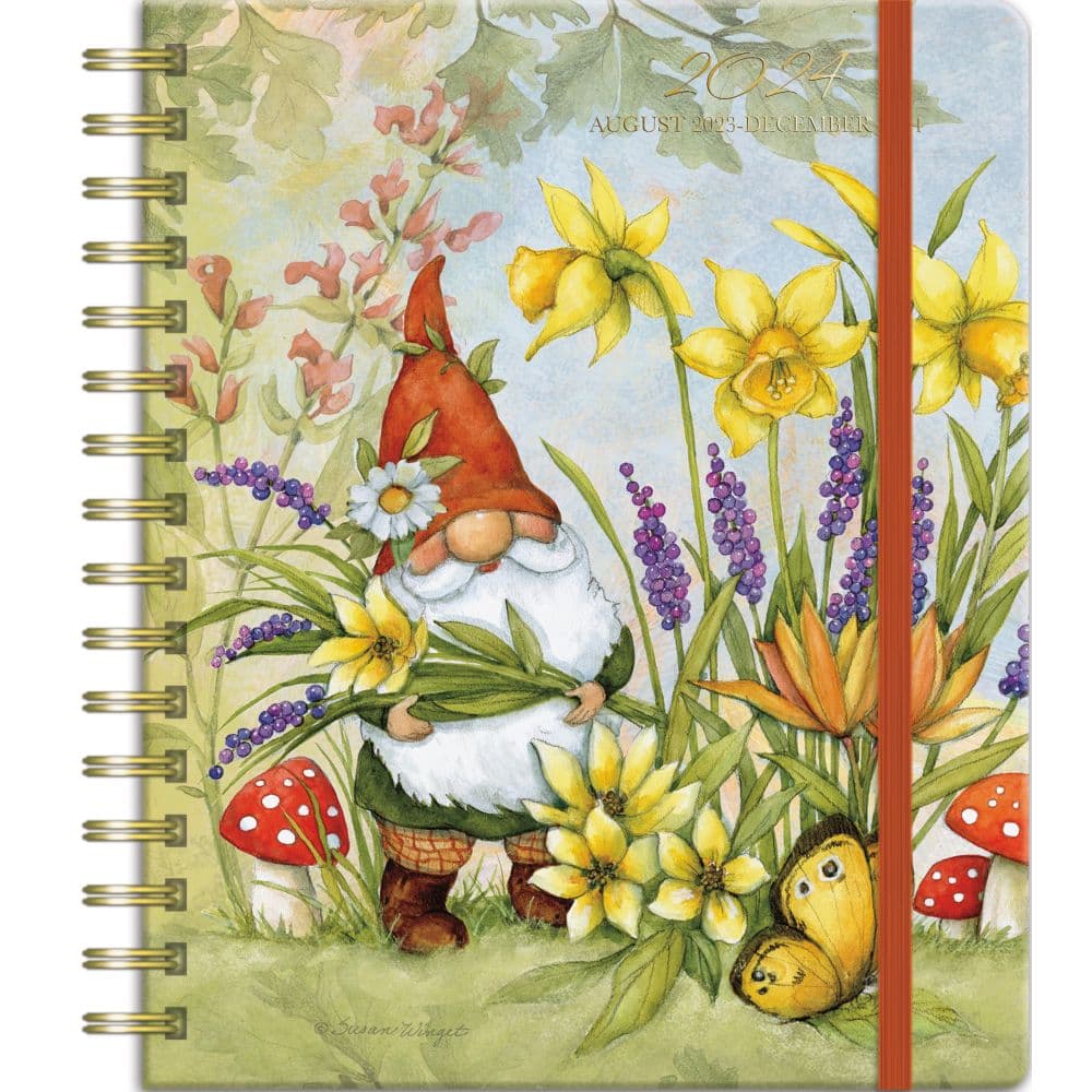 Gnome Sweet Gnome Deluxe 2024 Planner