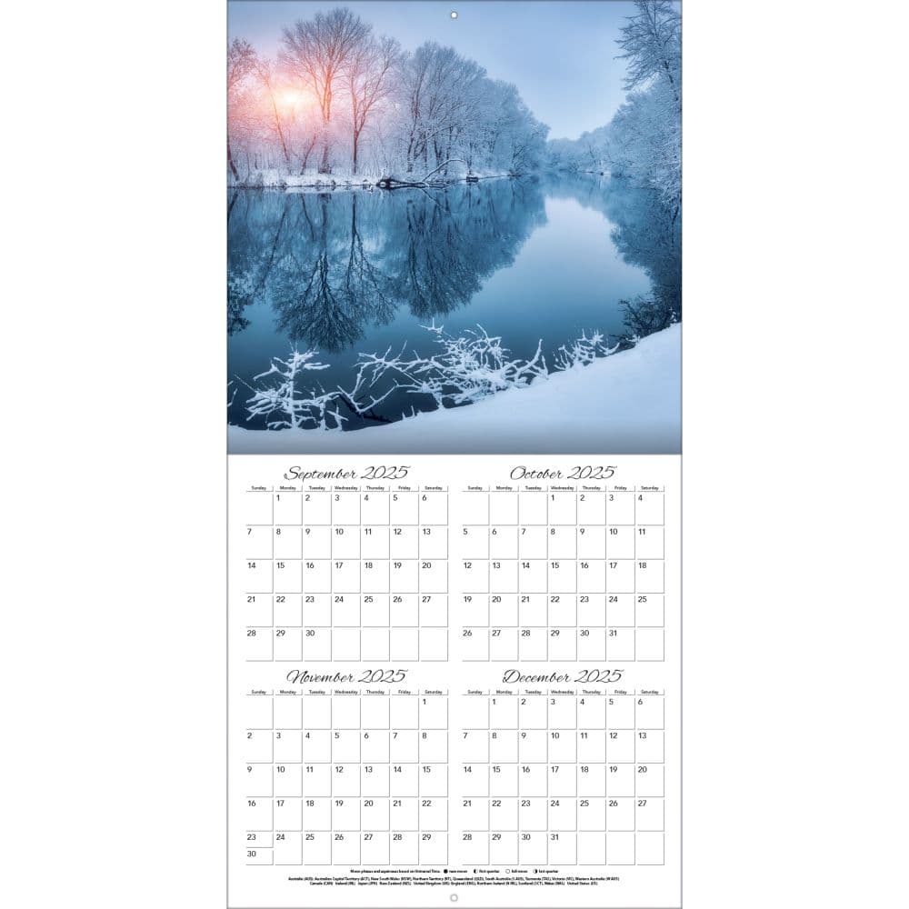 Seasons Photo 2026 Wall Calendar_ALT2