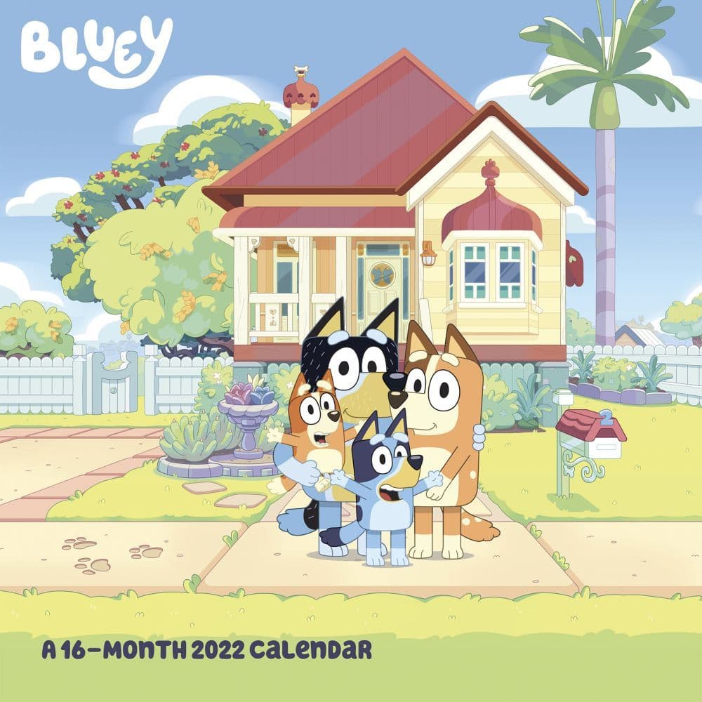 Disney Bluey 2022 Wall Calendar